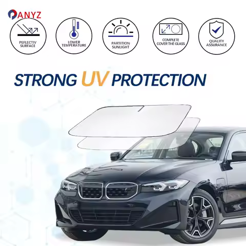 Windshield Sun Shade For BMW i3 i01 Sunshade Sun Visor Protector Foldable Blocks UV Rays Keep Your C