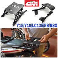 GIVI MONORACK FOLD RACK LIPAT LC135 V1 LCV8 Y15ZR Y16ZR ADV160 VARIO RS150 RSX150 FR150 VF3I NMAX V3