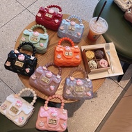 Ordered yes WHOLESALE BAGS Korean Fashion Pearl Jelly Bags 3D Mini Jelly Bags for Children Character