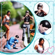 [meteorbdMY] Miniature People Figurine 1:64 Scale Resin Landscape Decor Collectibles Painted Figure 