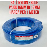 PA Nylon Tubing Blue Hose biru 16mm x 13mm OD 16mm ID 13mm Thickness 1.5mm Tube | PA16 Pneumatic Pol