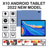 Android Tablet X10 Tablet PC 10.1 INCH Android 10.0 (8GB RAM + 256GB ROM) Support Dual Sim 4G LTE (M