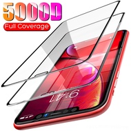 5000D Full Cover Glass For iPhone 11 Pro X XS Max XR SE 2020 Tempered Glass For iPhone 10 8 7 6 6s P