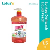 Lonkey Dishwash Liquid Peach 1.5kg