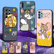 Case For Samsung Galaxy S9 S8 PLUS Phone Cover Tom and cartoon cool