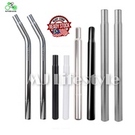 Bicycle MTB BMX Steel Seat Post 22.2 / 25.4 / 27.2 / 28.6 x 250mm 300mm 350mm 400mm 420mm 500mm Bata