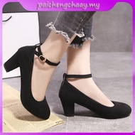 888 Shoes Ready StockWork Shoes Single Shoes Casual High Heels Women 5cm