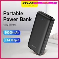 AWEI P6K 20000mAh Powerbank Intelligent Multiple Output Power bank With Dual Input Type-C Micro-USB