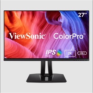 ViewSonic VP2756-2K 27" 2K QHD Pantone Validated 100% sRGB & Factory Pre-Calibrated Monitor with 60W