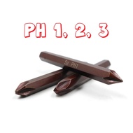 Impact Driver Bit PH1 PH2 PH3