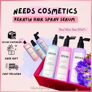 [READY STOCK] NEEDS KERATIN HAIR SERUM ORIGINAL SERUM RAMBUT LURUS KERINTING REBONDING