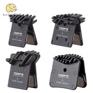 LONNGUVO Bike Disc Brake Pad, Ceramic Heat Dissipation Cooling Hydraulic Brake Ceramic Pads, Wear-Re