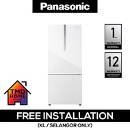 Panasonic Refrigerator 422L NR-BX421WGWM 2-Door Bottom Freezer Fridge Peti Sejuk 冰箱 ECONAVI Inverter