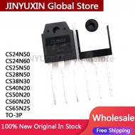5Pieces CS24N50 CS24N60 CS25N50 CS28N50 CS38N30 CS40N20 CS50N20 CS60N20 CS65N25 TO-3P IC Chip In Sto