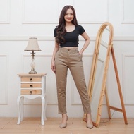 KATUN Women's Chino Pants - Women's Slim Fit Cotton Pants - Women's Casual Pants, Thick Stretch Mate