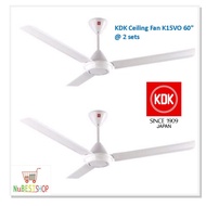 KDK K15V0 60’’ Ceiling Fan (Twin Pack)