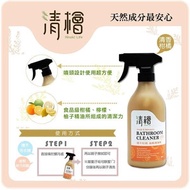 牛甜心瘋台灣代購【清檜 檜木 柑橘 浴廁 清潔劑 500 ml 】萱