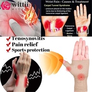 WITTII Wrist Band Sprains Fatigue Tendonitis Relief Arthritis Wrist Guard Support