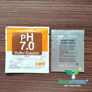 pH 7.0 HM digital calibration buffer solution and pH electrode storage solution for pH meter ph-80 t