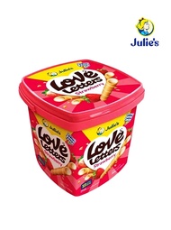 Julies Love Letters Cream Wafer Rolls (18 convi packs)
