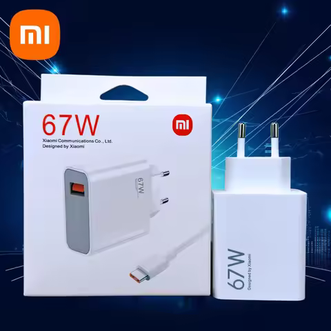 Original Xiaomi X6 Charger Turbo Fast Charge 67W EU Adapter For Mi 14 Civi 3 13T Poco F5 X5 Pro Redm