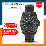 [CreationWatches] Seiko Prospex Black Series Night Vision Solar Diver’s SNE587 SNE587P1 SNE587P 200M Mens Watch