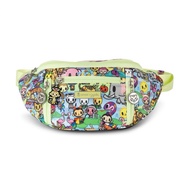 jujube Tokidoki sling Fanny waist pouch chest bag animals zoo lime green