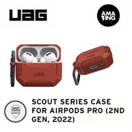 UAG - SCOUT SERIES 保護殼 FOR AIRPODS PRO 2 (2ND GEN, 2022)-Orange橙色