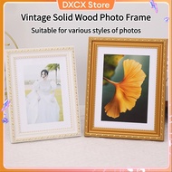 European Classic Solid Wood Photo Frames 6 inches, 8 inches, 10 inches A4 Wedding Photography Studio
