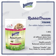 [ 𝐁𝐮𝐧𝐧𝐲𝐍𝐚𝐭𝐮𝐫𝐞 ] RABBIT DREAM - YOUNG 1.5KG Young Rabbit Food Pellet 兔子饲料 Makanan Arnab Dedak Arnab