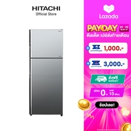 Hitachi ฮิตาชิ ตู้เย็น 2 ประตู 14.4 คิว 407 ลิตร Glass Door Stylish Line รุ่น R-VGX400PF MIR