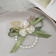 [Premium Bridal Wrist Flower] Fresh Bridesmaid Sister Group Hand Flower Super Fairy Beautiful Grooms