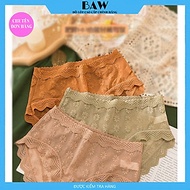 Quần Lót Nữ, Bộ 5 Quần Lót Ren Hoa Cao Cấp Mềm Mịn Hàng Thương Gia, Quần Lót Nữ Kháng Khuẩn, Quần Ló