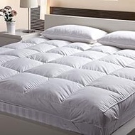 Rajasthan Crafts Soft Microfiber Mattress Padding/Topper for King Size Double Bed 5 Star Hotel Feel 