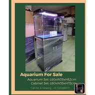 XS-620 AQUARIUM SET WITH CABINET