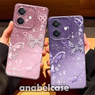 Softcase OPPO A3X A3 NFC 2024 Cute Butterfly Motif Fashion Case - Beautiful Case - Oppo Case - A3X C