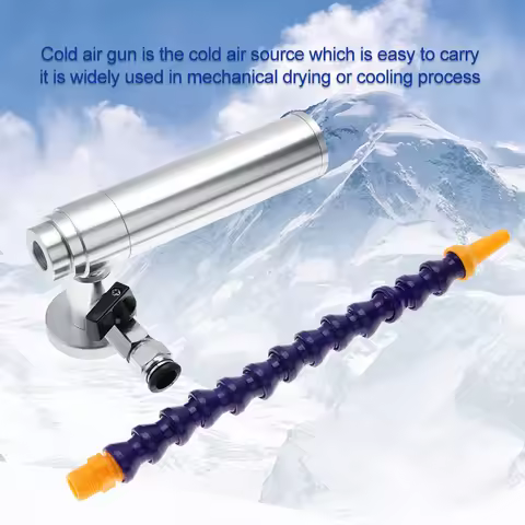 160mm Cold Air Gun Dry Cooling Airflow Machine With Flexible Tube(with insulated pipe) Cold,Air,Gun§