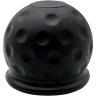 Front Bumper Tow Hook Cover Universal 50mm Tow Bar Ball Cover Cap Rubber Ball Hood Trailer Hitch Tow