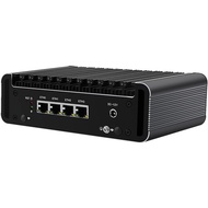 Firewall Micro Appliance, Mini PC Celeron J4125 Quad Core, 4 lntel i226-V 2.5G NIC Ports, Support AE