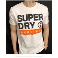 Superdry's new pure cotton printed round neck retro short sleeved T-shirt