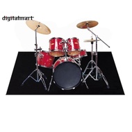 Drum Mat, Non-Slip Grip Bottom Drum Carpet 4Ft X 5.3Ft Tightly Woven Fabric Drum Rug Drum Pad