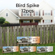 12Pcs Window Anti Bird Spike Roof Protection Anti Bird Spike For Villa Exterior