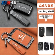 Lexus Car Key Shell Key Case Zinc Alloy Key Cover Smart Key Case Protector Key Buckle Accessories fo