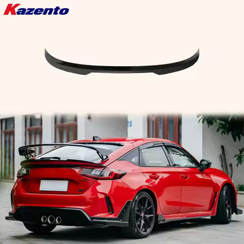 For Honda Civic Type R FL5 2023-2024 ABS L Style Rear Wing Spoiler Blade