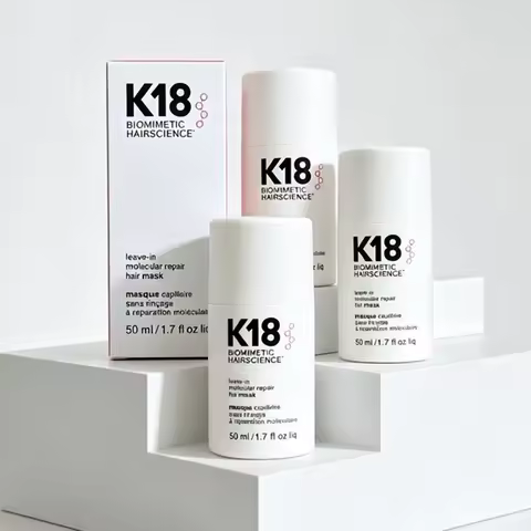 K18 Leave-In Molecular Repair Hair Mask Deep Conditioning Keratin Treatment Soften Hair Smoothing He