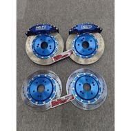 Endless 6 pot caliper EC670 330mm Honda Civic FD FB front & rear