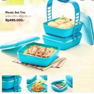 Tupperware Picnic set Trio (Professional lunch box / lunch box set / Food Container / lunch box)
