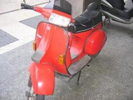 旭東偉士牌零件店...VESPA.偉士牌 老車 T5 燈頭 小 風鏡 黑色 透明 燻黑色