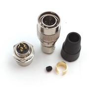 Plug 4 Pin Male, HR10A-7P-4P/HR10A-7R-4S Camera Power Connector