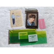 (Sealed) Seventeen acrylic stand acrylic hanabi scoups pol power of love mingyu polaroid pattern tra